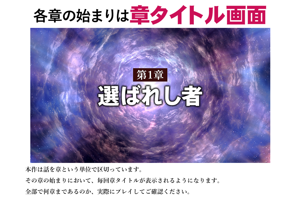 章タイトル画面